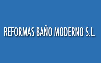 REFORMAS BAÑO MODERNO